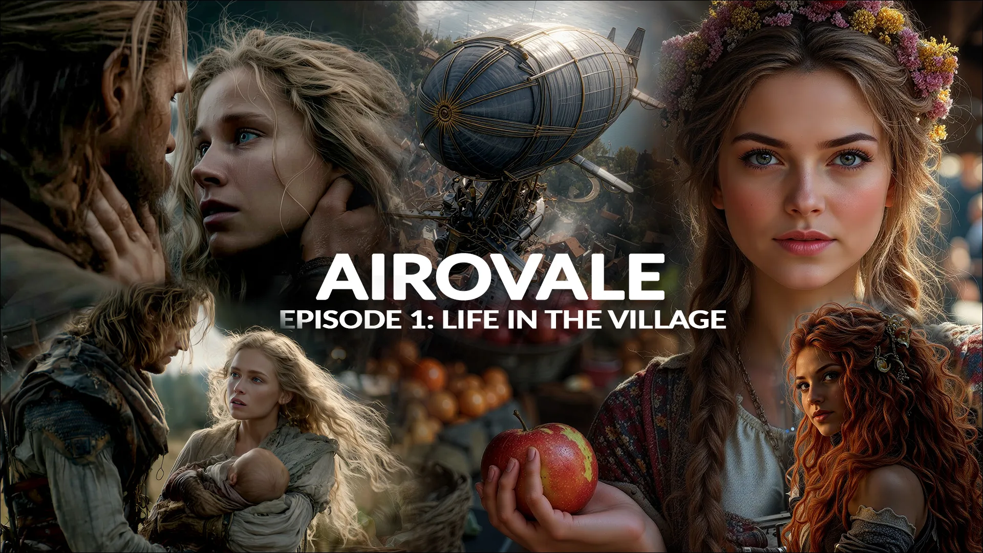 Airovale Episode 1 — Life in the Village (steampunk fantasy short)