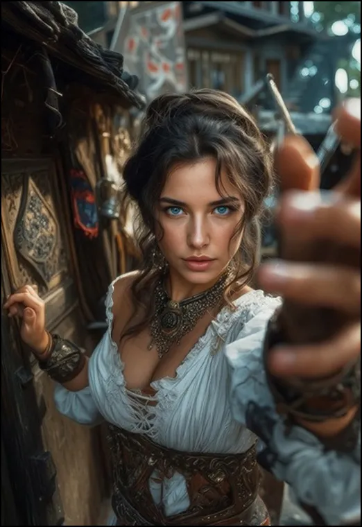 Malina — healer and seer bound by a curse of eternal youth