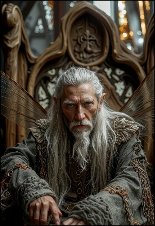 Thalos — elder fae who reveals the Law of Exchange