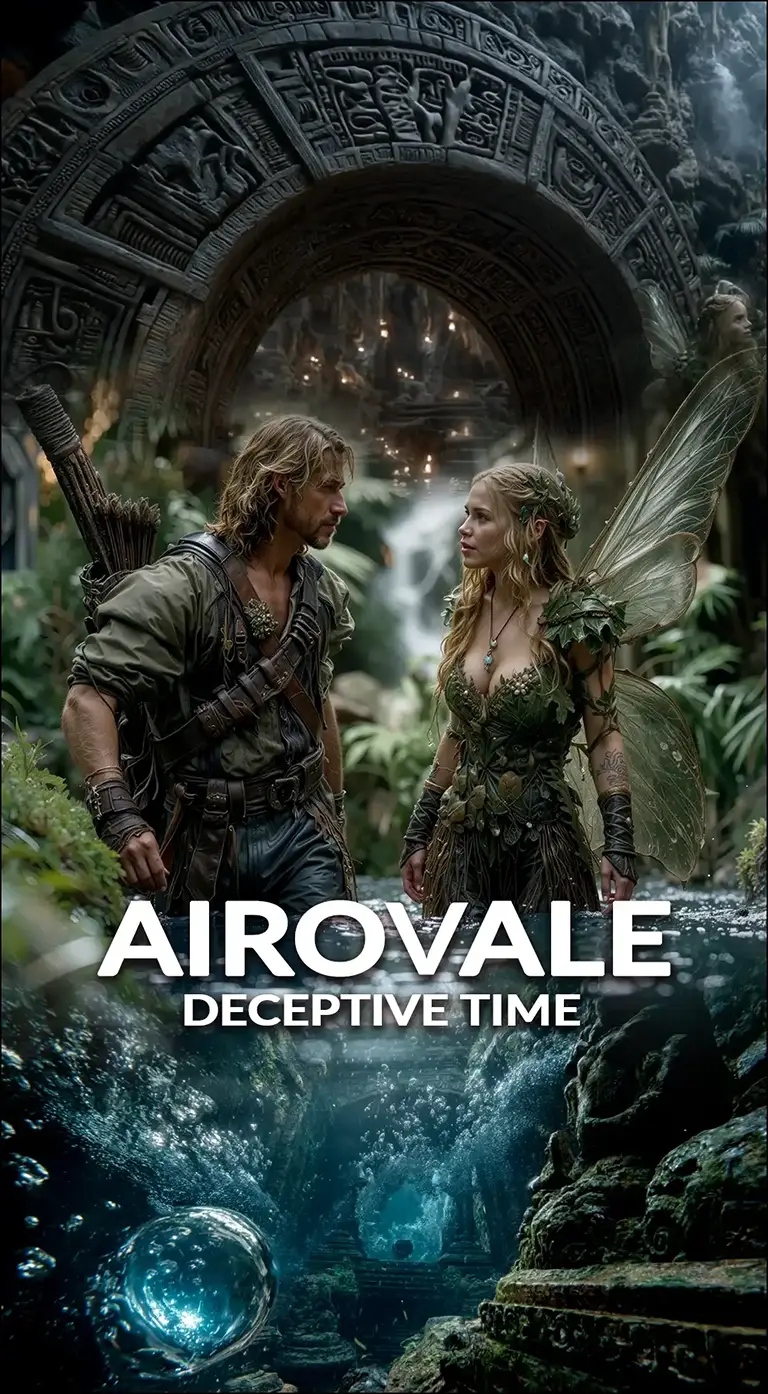 Airovale Episode 7 (Portrait): Deceptive Time — time-bending steampunk fantasy