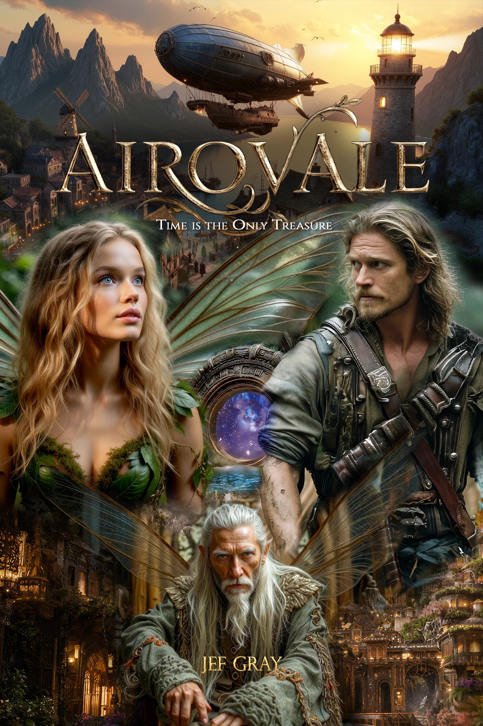 Steampunk Fantasy eBook $0.99 — Fae Magic & Time Travel | Airovale