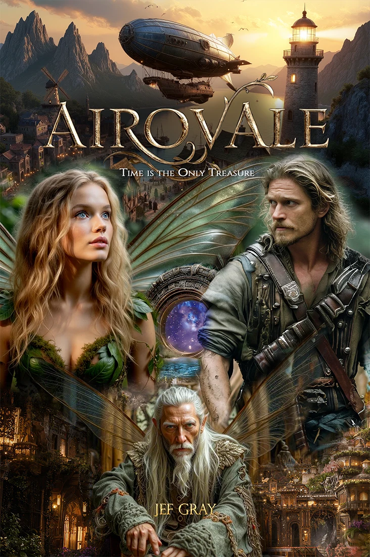 Airovale steampunk fantasy novel — click to look inside
