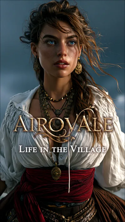 Zeppelin trade village at the crossroads of Airovale — Life in the Village, Episode 1